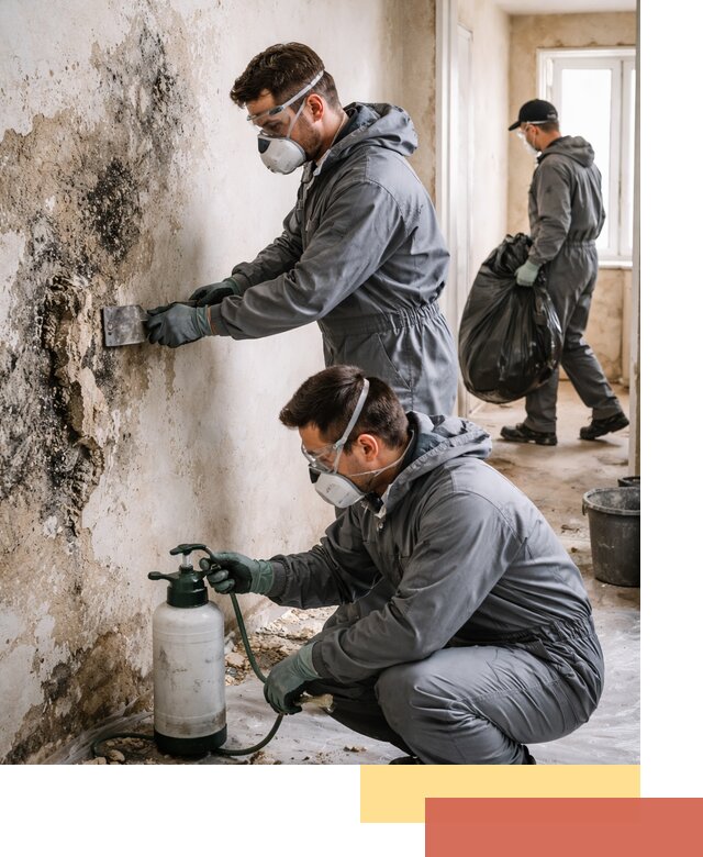 Удаление плесени со стен профессионально в Миассе