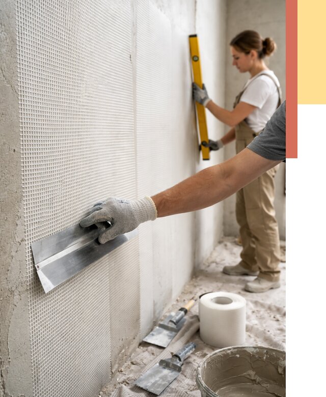 Армирование стен стеклосеткой в Миассе от 3254 руб. под ключ | ОТДЕЛОЧНИК-Мсс