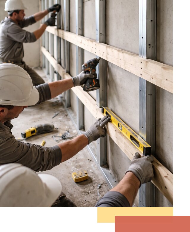 Устройство обрешетки под панели в Миассе