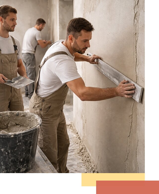 Штукатурка стен без маяков в Миассе быстро и качественно