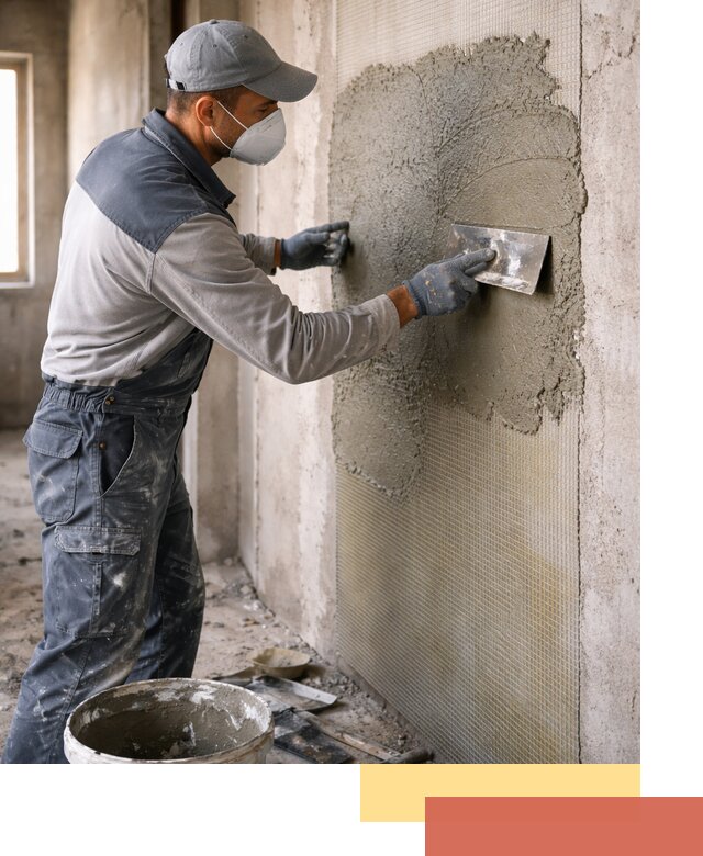 Штукатурка стен по сетке в Миассе под ключ качественно и быстро