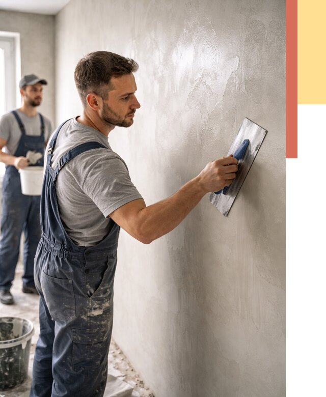 Глянцевание штукатурки стен в Миассе от 7628 руб. — услуги и затирка | ОТДЕЛОЧНИК-Мсс