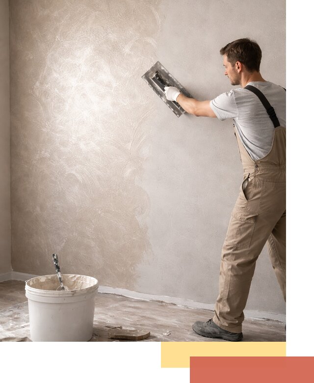 Декоративная штукатурка «Мокрый шелк» под ключ в Миассе