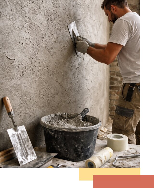 Декоративная штукатурка лофт в Миассе — отделка стен и потолков