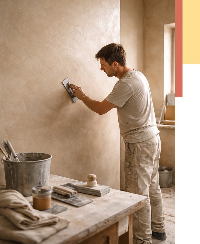 Марокканская штукатурка таделакт в Миассе под ключ от 4271 руб. | ОТДЕЛОЧНИК-Мсс