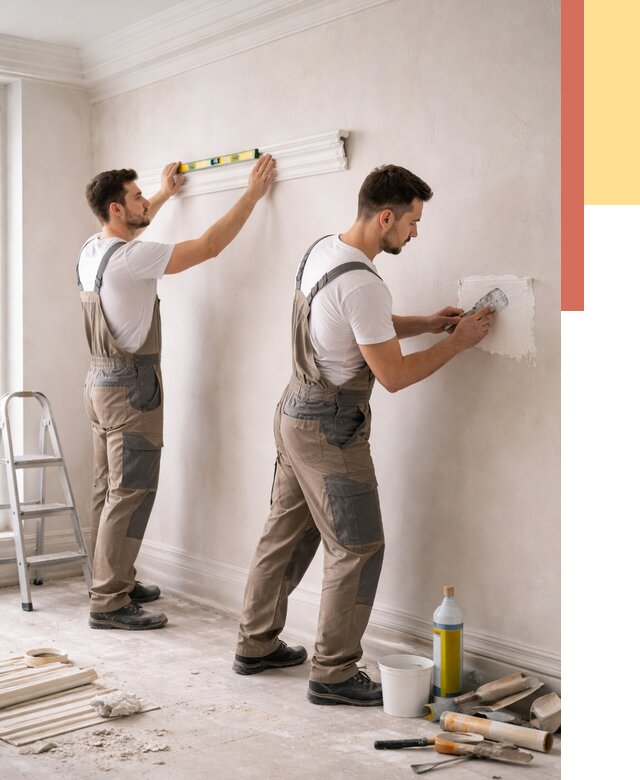 Монтаж лепнины на стены в Миассе от 4577 руб. — недорого, быстро | ОТДЕЛОЧНИК-Мсс