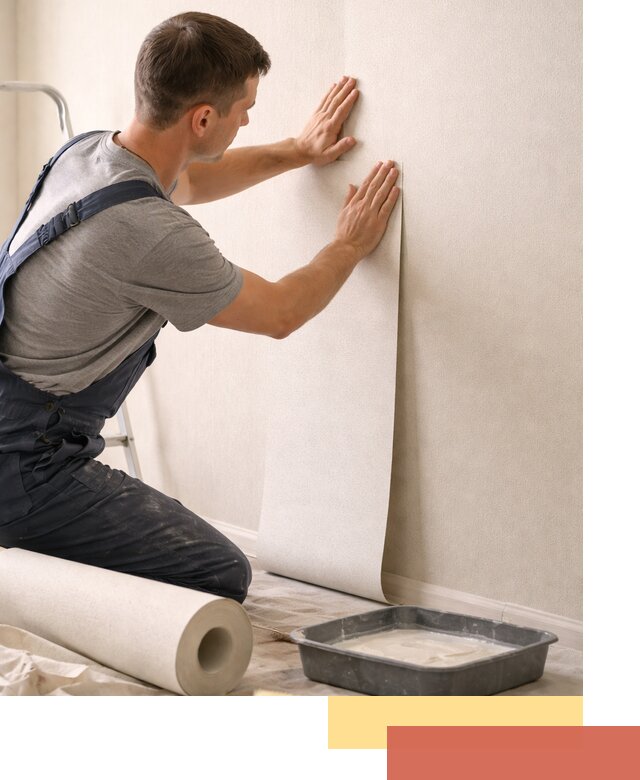 Поклейка флизелиновых обоев в Миассе качественно и быстро