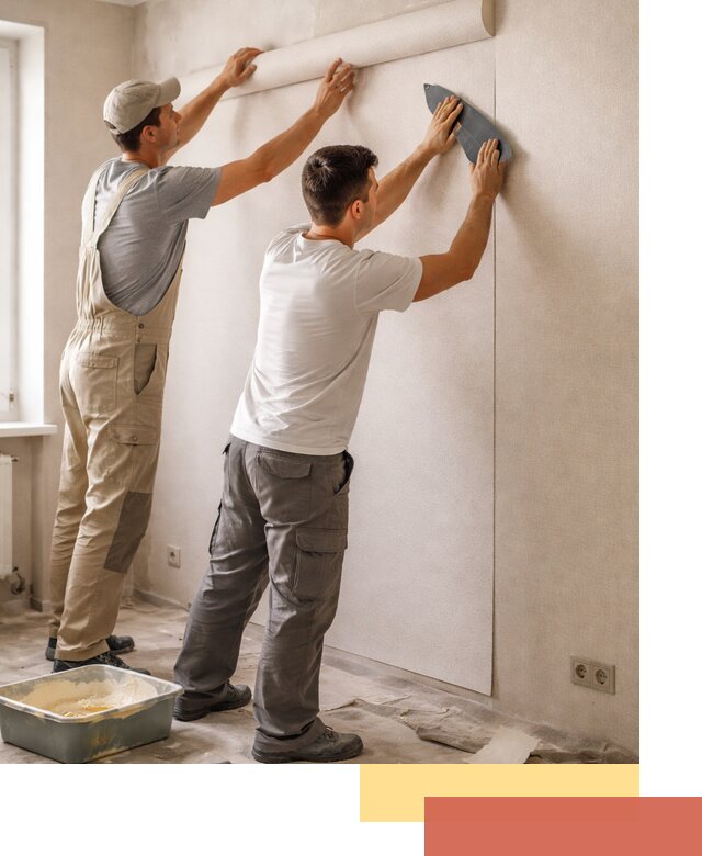 Поклейка виниловых обоев в Миассе профессионально и качественно