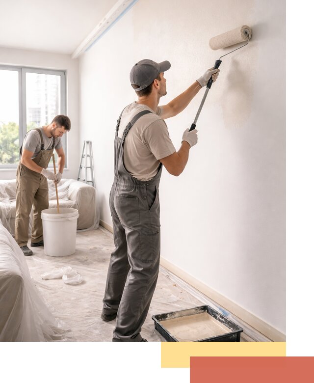 Покраска стен в офисе в Миассе — быстрый и качественный ремонт