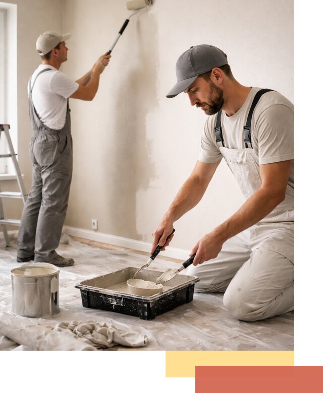 Покраска стен в квартире в Миассе — профессионально и аккуратно