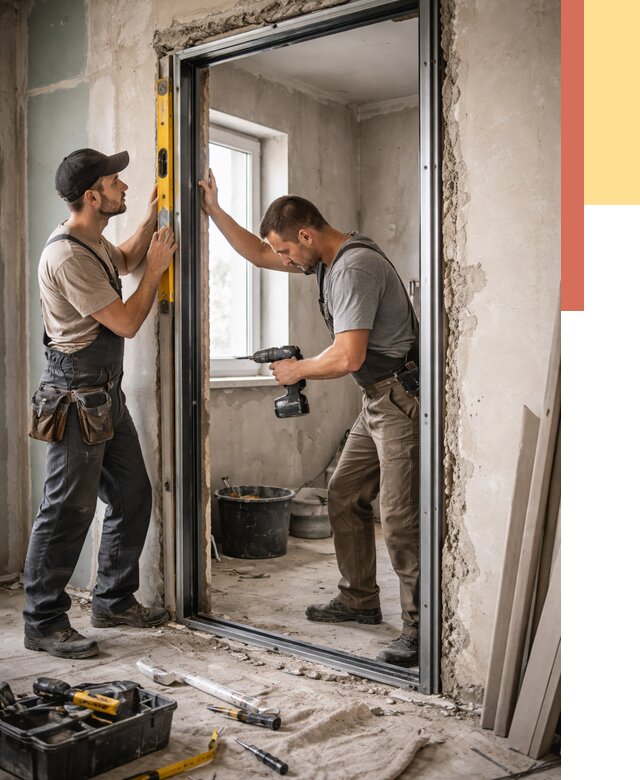 Закладка дверного проема в Миассе от 3560 руб. — быстро и недорого | ОТДЕЛОЧНИК-Мсс