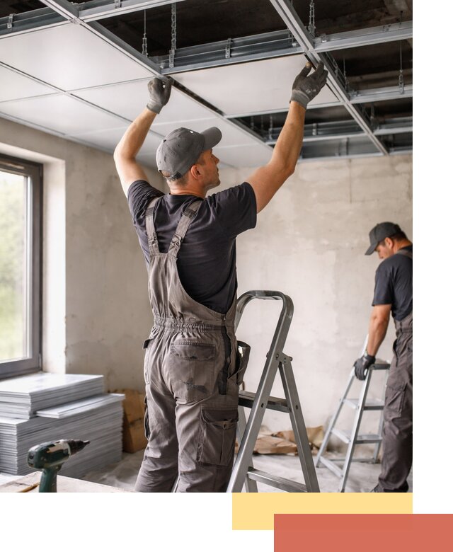 Монтаж кассетного потолка в Миассе качественно и быстро