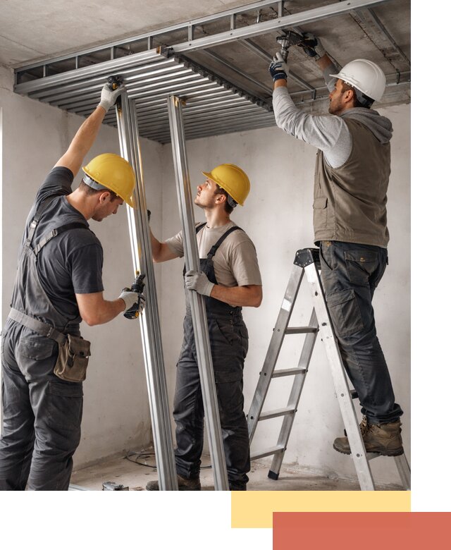 Монтаж реечного потолка под ключ в Миассе