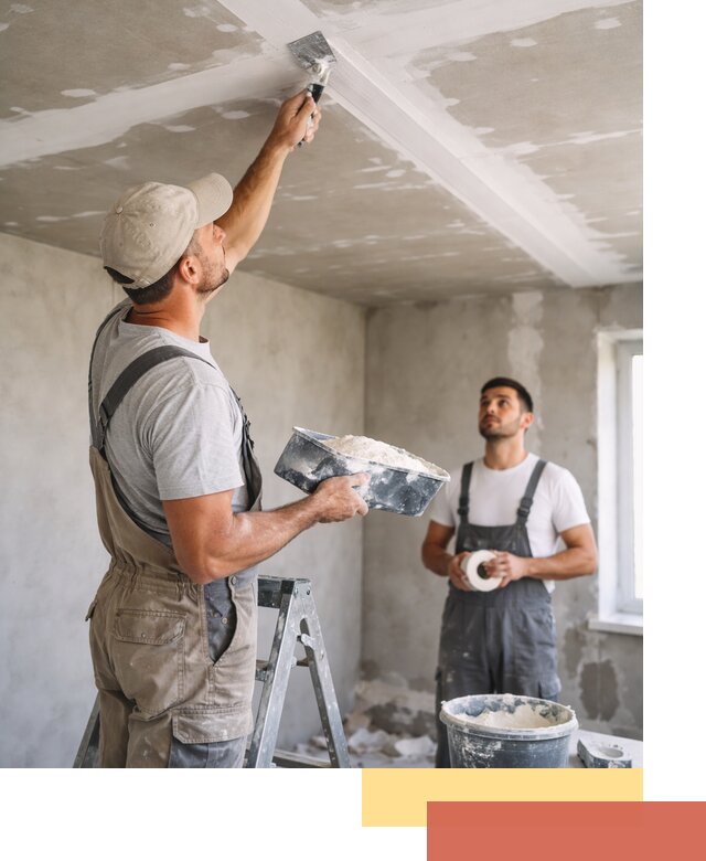 Обработка швов потолка ГКЛ в Миассе: качественная заделка и шпатлевка