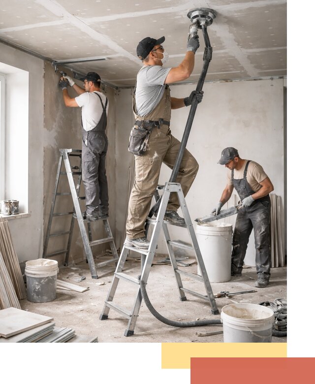 Ремонт потолка из гипсокартона в Миассе: быстрый и качественный монтаж