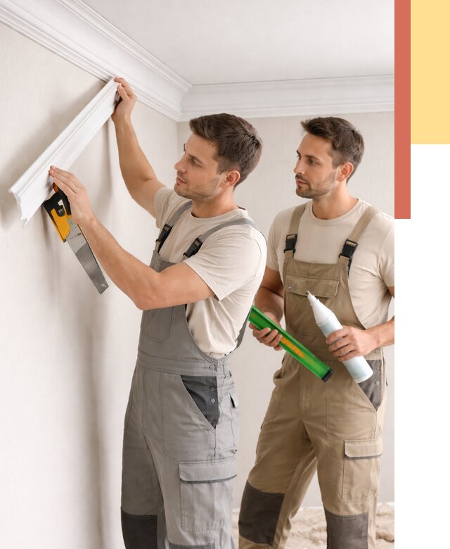 Монтаж потолочного плинтуса в Миассе от 2339 руб. — быстро и недорого | ОТДЕЛОЧНИК-Мсс