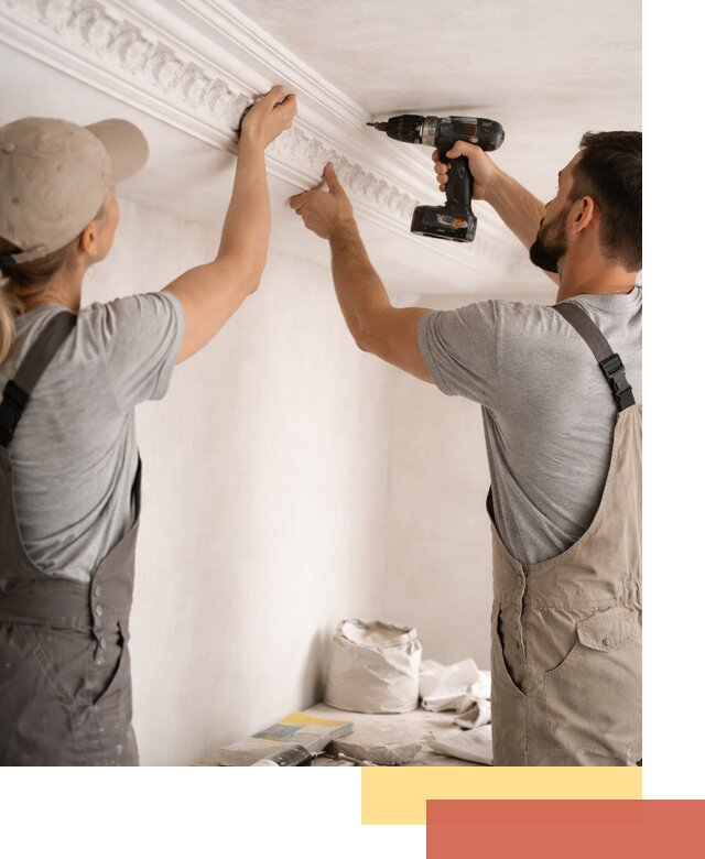 Профессиональный монтаж лепнины на потолок в Миассе