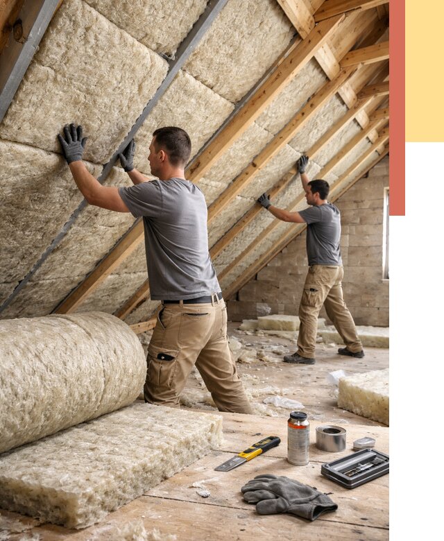 Утепление потолка минватой в Миассе от 1475 руб. — быстро и недорого | ОТДЕЛОЧНИК-Мсс