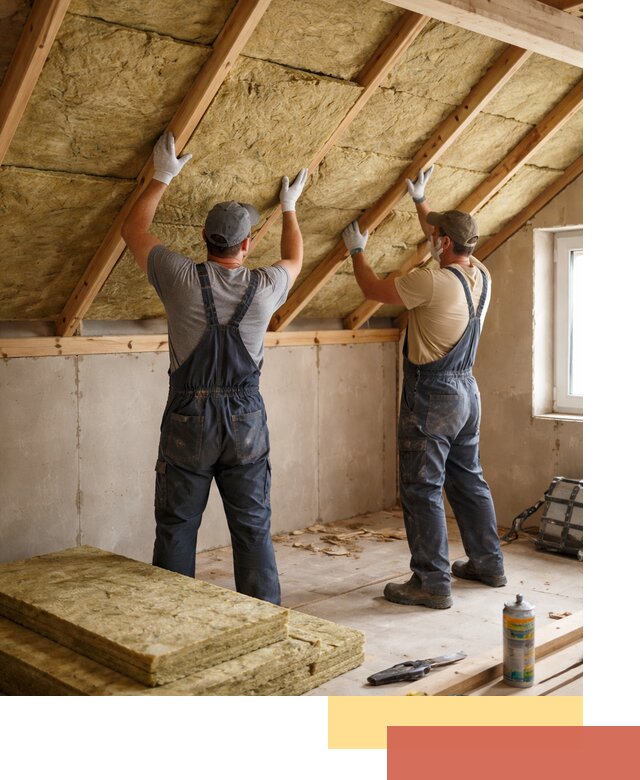 Утепление потолка минеральной ватой в Миассе